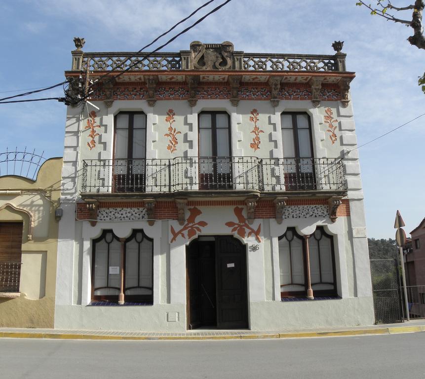 Hostal Cal Pla Sant Llorenc Savall Екстер'єр фото