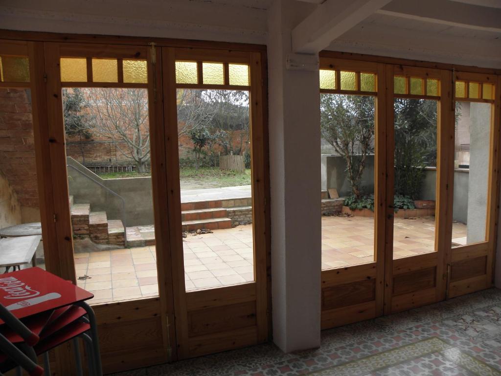Hostal Cal Pla Sant Llorenc Savall Екстер'єр фото